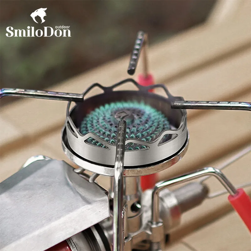 SmiloDon for Soto 310 Spider Stove Accessories Windshield Furnace Windproof Ring Outdoor Camping Cooking Burner Wind Screen