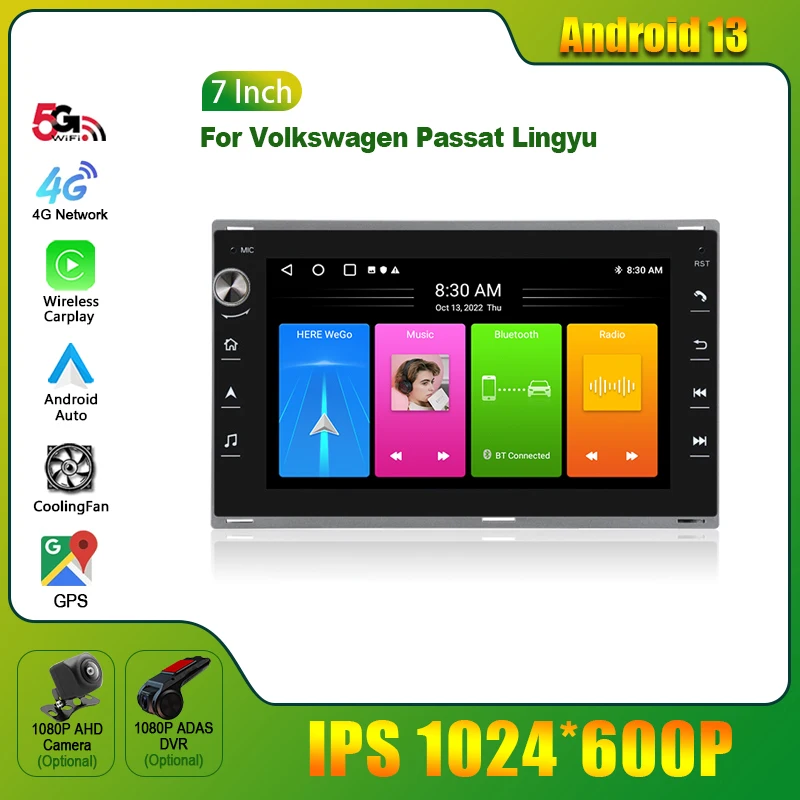 Для Volkswagen Passat Lingyu беспроводной Carplay 4G мультимедиа Wi-Fi автомобильный