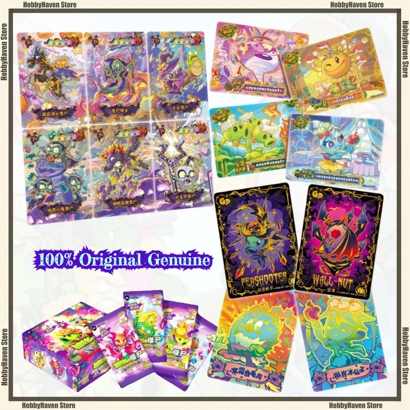 Фото В наличии Карточная игра Plants Vs. Zombies Wonderful Nature Journey Time and Space Adventure Part 9. Коллекция карт Fright Night, подарок №1