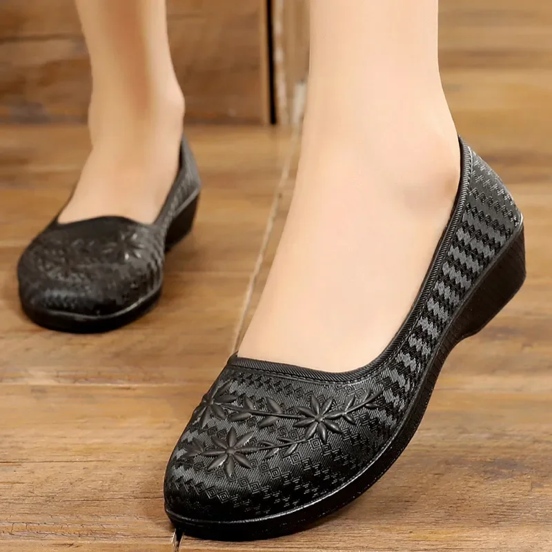 Женские Модные Милые Слипоны На Плоской Подошве Нескользящая Повседневная