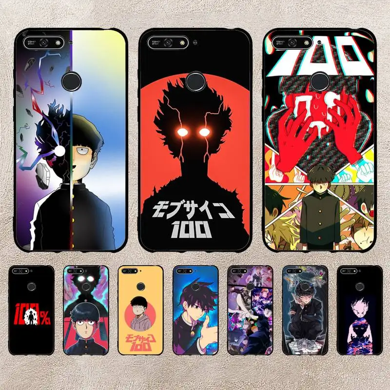 

Mob Psycho 100 Anime Phone Case For Xiaomi 11 10 12Spro A2 A2lite A1 9 9SE 8Lite 8explorer F1 Poco 12S Ultra Cove