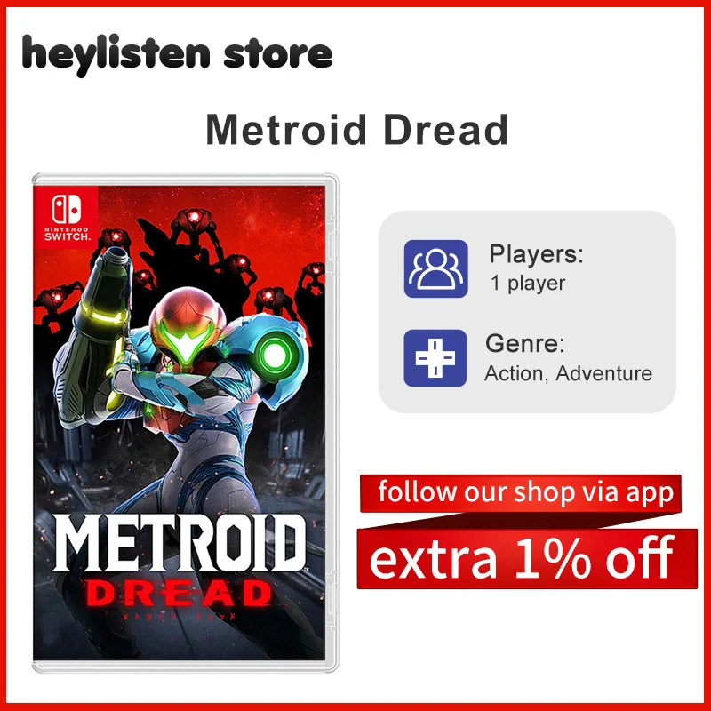Игровые сделки Nintendo Switch картридж для игр Metroid Dread Stander Edition физическая карта | Игры
