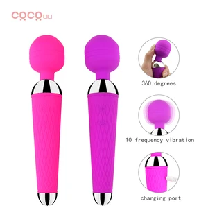 Мощный фаллоимитатор с клиторальной стимуляцией вибратор Эротические интимные игрушки для женщин 10 моделей вибрация Волшебная палочка g-точка Массажер Женский мастурбатор