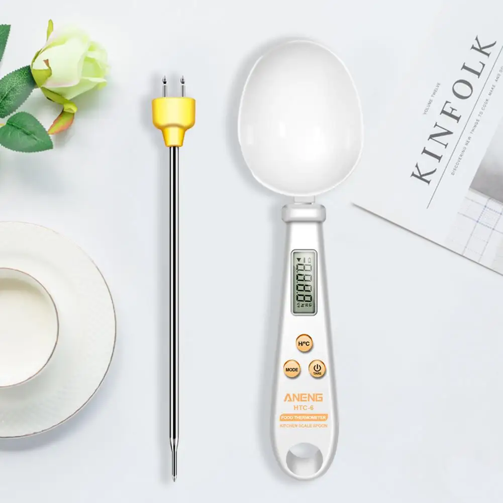 

Lcd Display Food Scale Efficient Kitchen Baking Supplies 2-in-1 Multi-functional Spoon Scale with Lcd Display for Measuring
