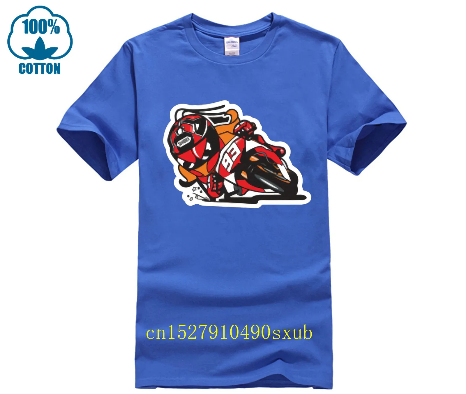 Фото Marquez Riders Streetwear Motorcycle Bike Racing Sports Mens Tee T shirt №3