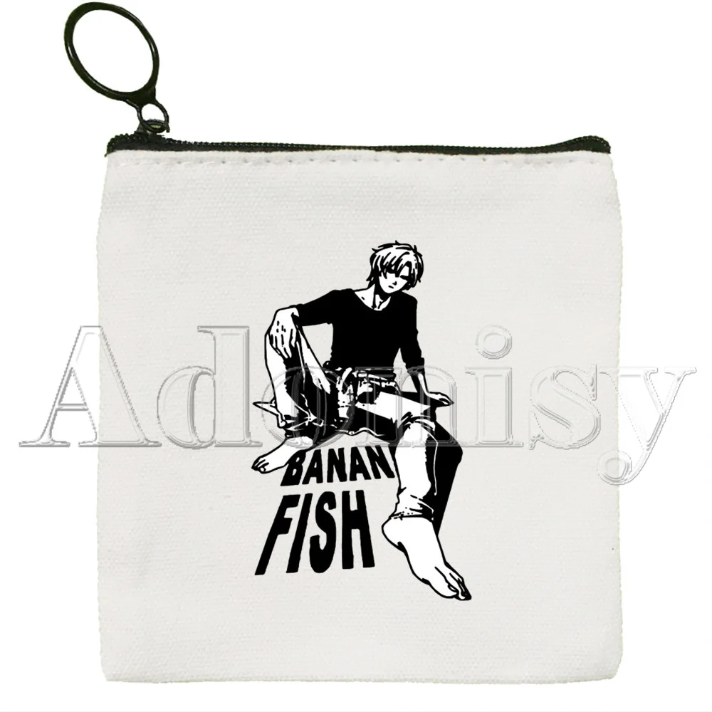 Banana Fish New Women Mini Coin Purses Original Card Holder Small Wallets Change Money Bag