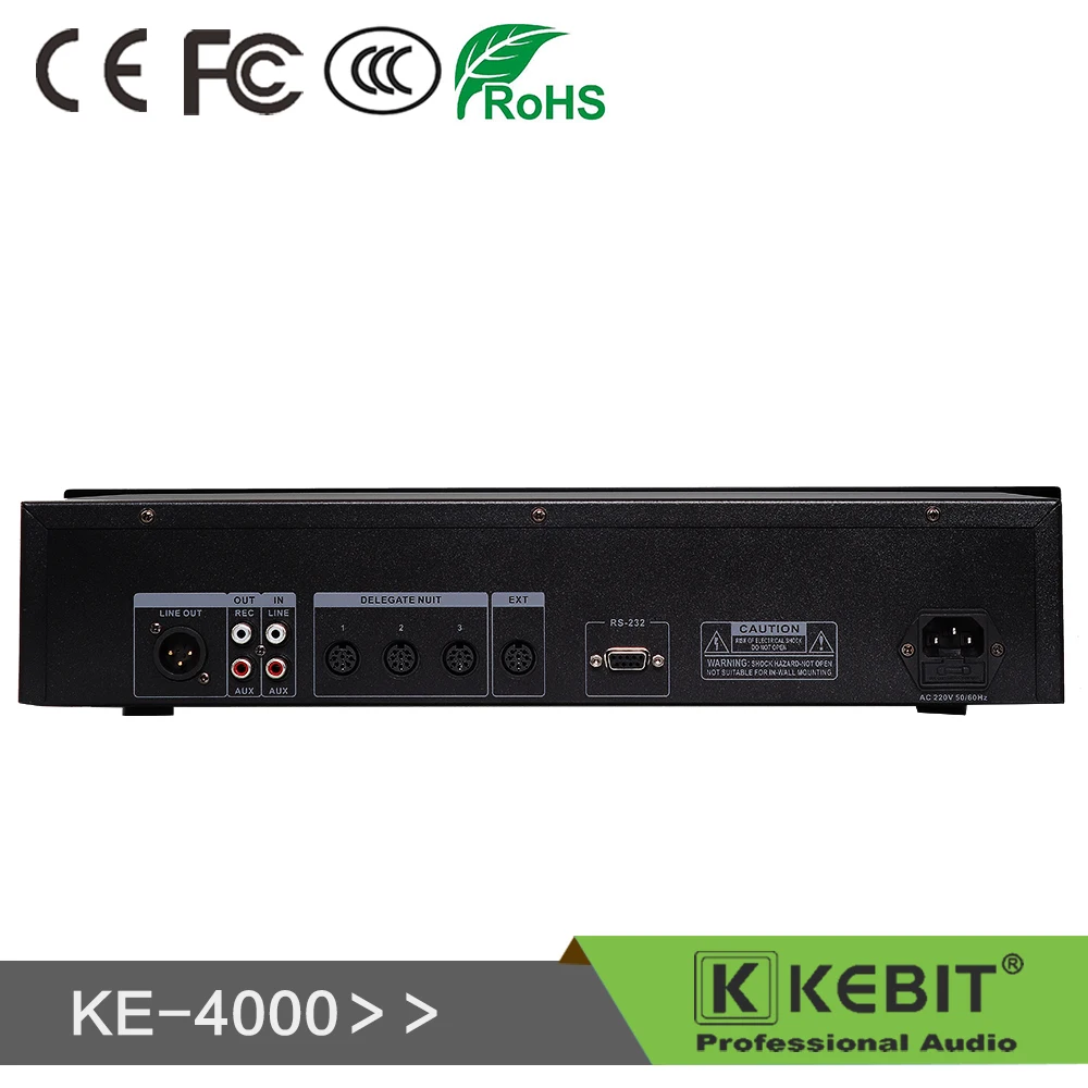 Фото KE-332A/B Проводной председатель Delegate Unit Система конференц-зала Микрофон №2