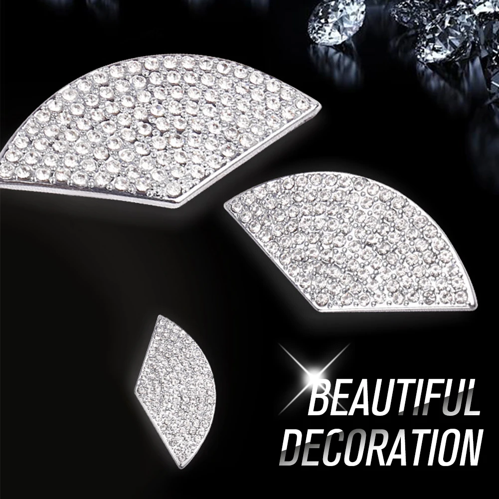 Автомобильная эмблема рулевого колеса Алмазная наклейка диаметром 45 мм/49 мм для