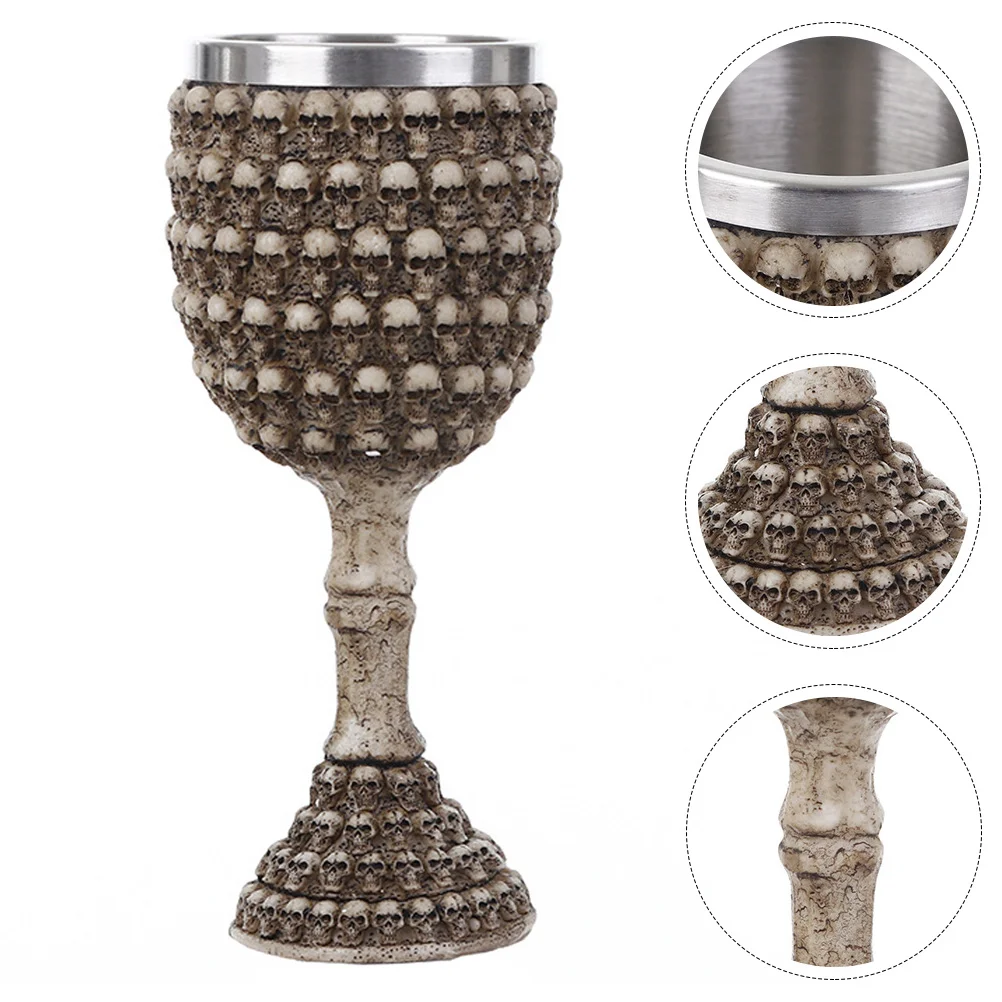 

Gobletcupskull Delicate Glasses Personalised Brandy Accessories Decorative Cups Household