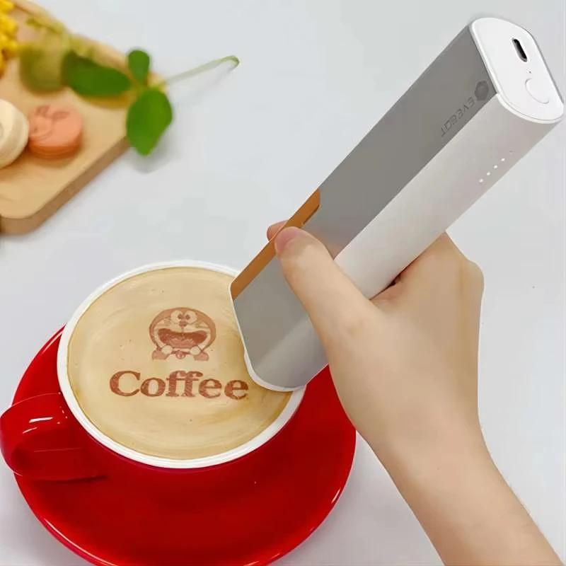 PrintPen Impresoras Laminas Comestibles Кофейный торт и выпечка Макарон Съедобный портативный пищевой принтер Ручка Печатная машина для еды (art.: 3920d03a128bc) - 3920d03a128bc