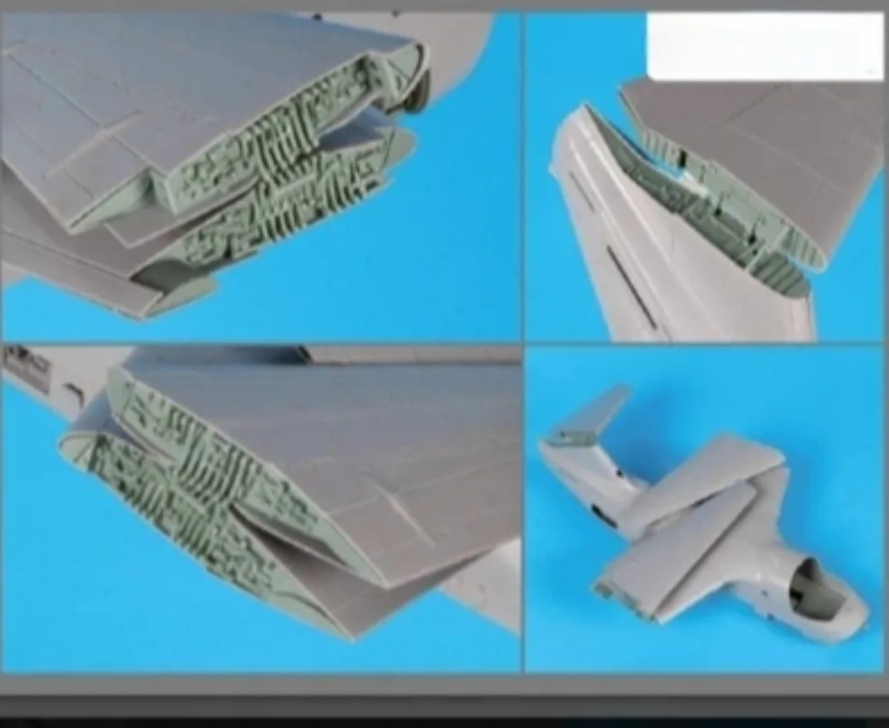 Масштаб 1/48 аксессуары из смолы комплект модели складные крылья викингов + хвост