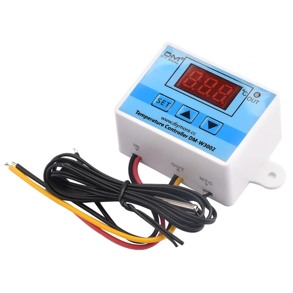 

W3002 Digital Control Temperature Microcomputer Thermostat Switch Thermometer New Thermoregulator AC110 AC 220V