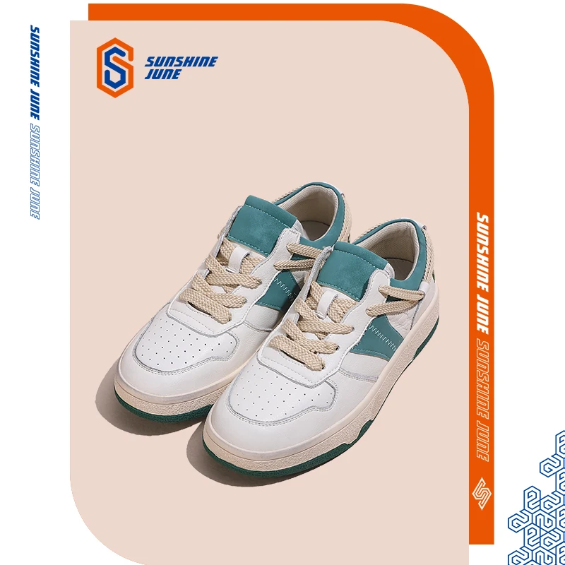 Women white shoes female spring/summer wild thick-soled sponge cake leather increased board shoes ins fashion girl sneaker shoes