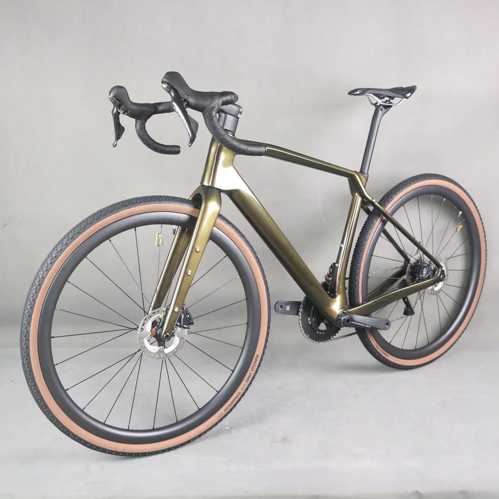 Полный внутренний тросовый диск гравийный велосипед полный GR047 Chameleon 1007 краска 22