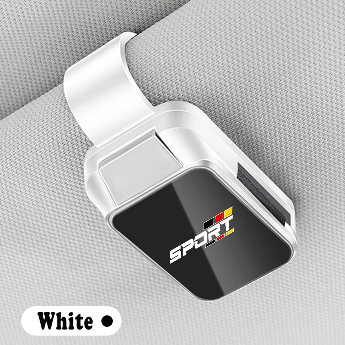 

1 Шт., Простая Установка, Автомобильный Солнцезащитный Козырек, Держатель Для Очков