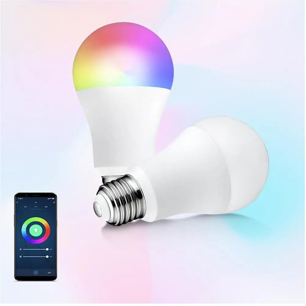 

Светодиодсветильник RGB-лампа E27, 9 Вт, Bluetooth 4,0