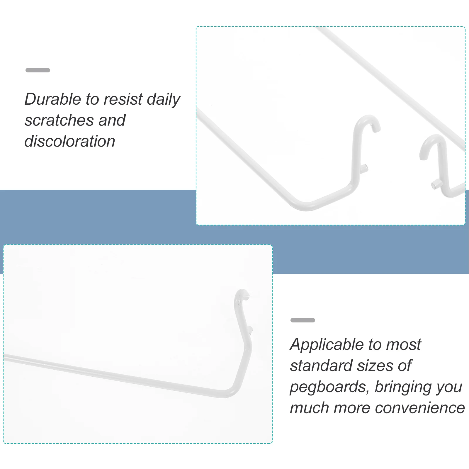 2 шт. колышек для полотенец перфорированная доска держатель бумаги черные крючки