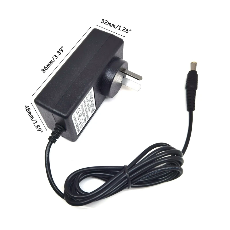 

1.5m AC 110V-200V Power Charger Adapter for Shark Cordless Power Adapter Charger EU US UK AU Plug Charging Cable DXAC