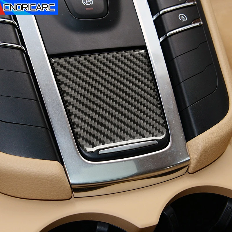 

Автомобильные аксессуары, переключатель передач, панель аккумулятора, декоративная отделка, отделка из углеродного волокна, интерьерная наклейка, наклейка для Porsche Macan 2014-21