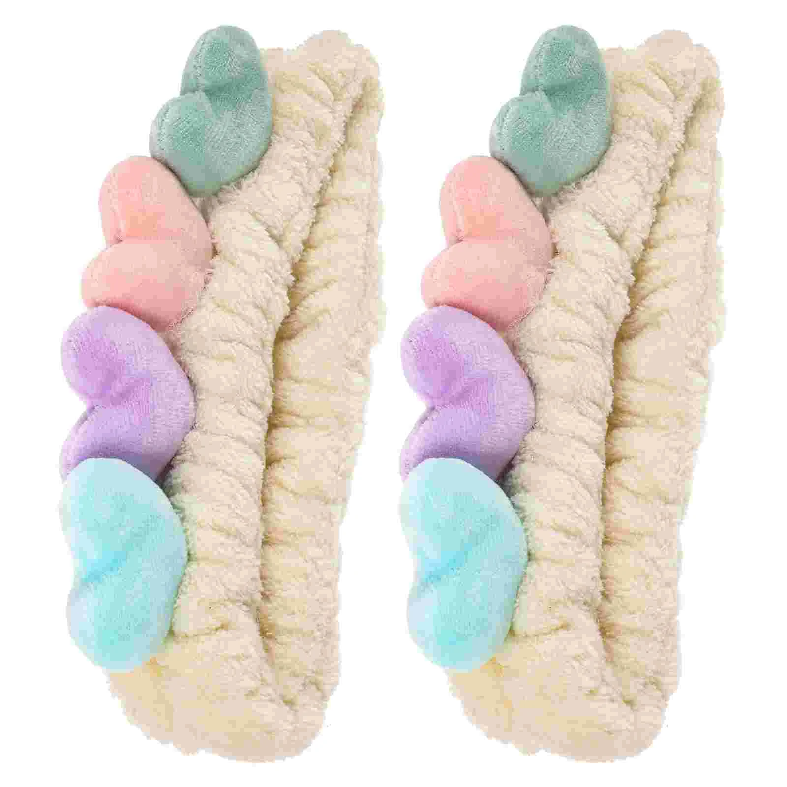 

Ободок для волос в виде сердца, Женский ободок для свидания, 2 шт.