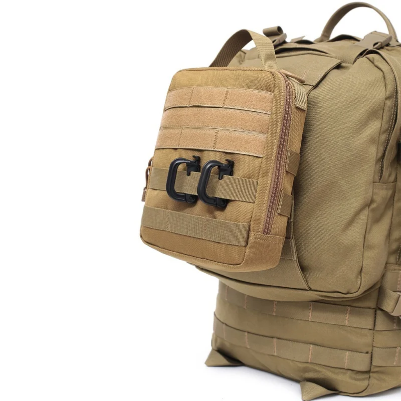 

Outdoor EDC Molle System Pouch Emergency First Aid Kit Bag Wear-resistant Waist Pack Travel Camping Hunting Storage Bags