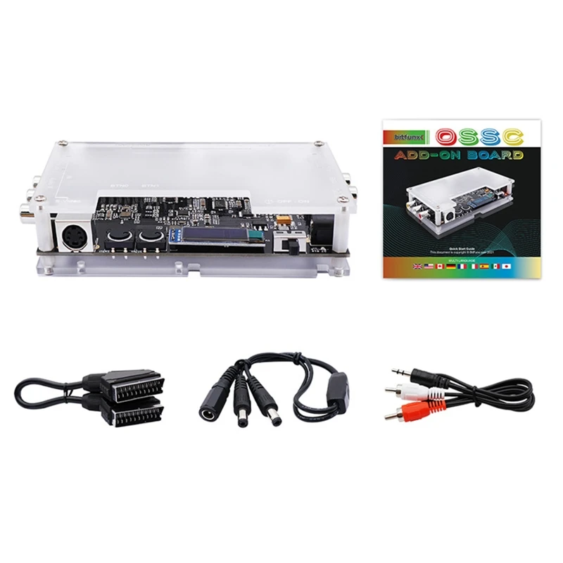Конвертер HDMI-совместимый для Scart преобразователь N64 NES PS1 PS2 Xbox ретро игровые