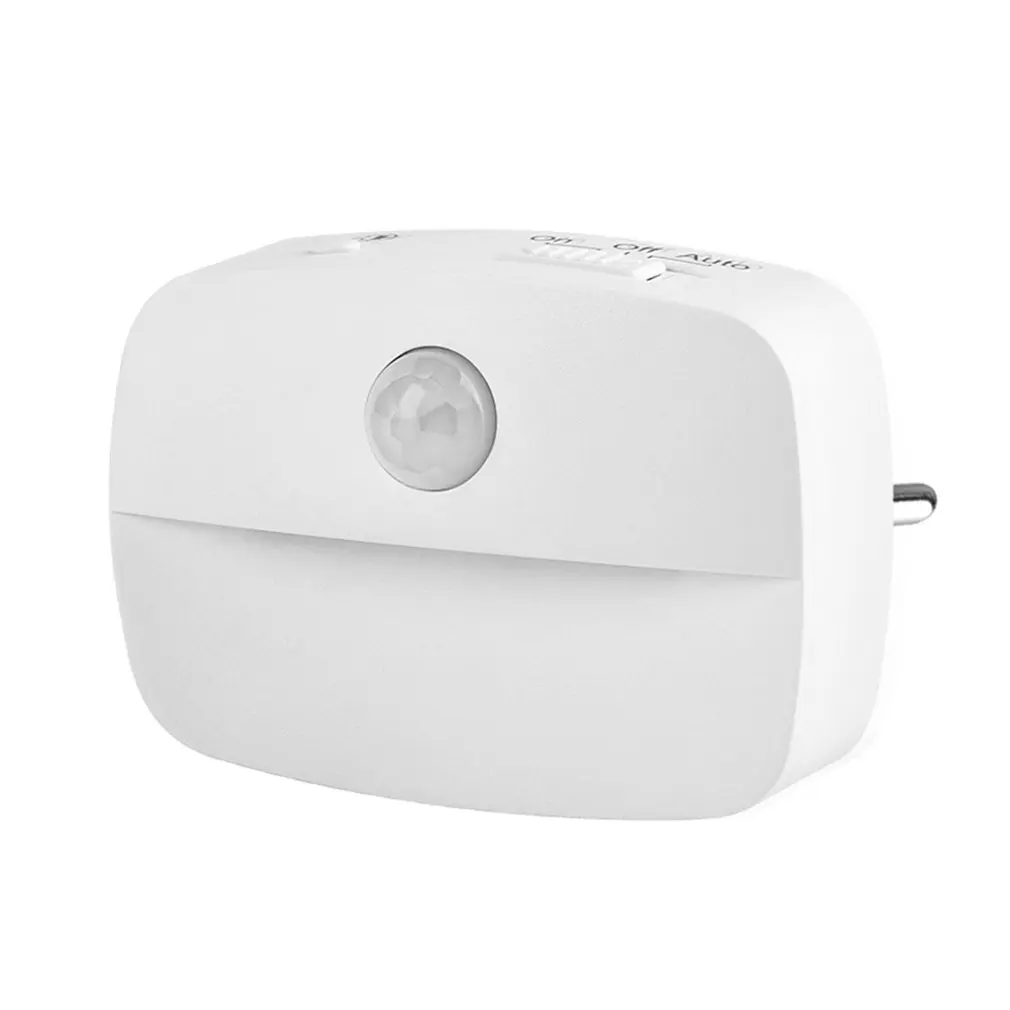 

Small Night Light Adjustable Brightness Mini Bedside Light LED Intelligent Human Body Induction Night Light