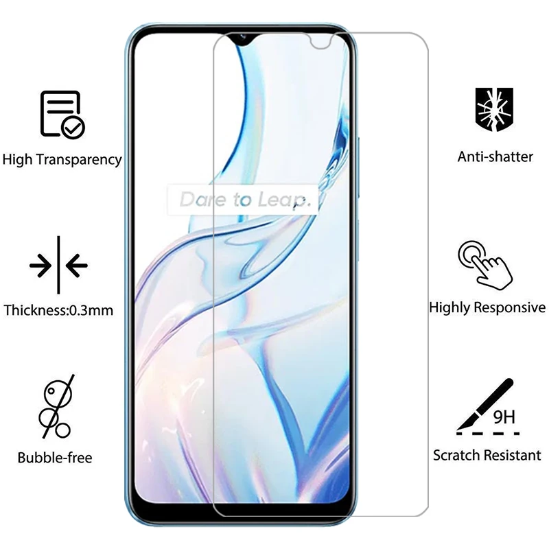 Защитное закаленное стекло для realme c30 c30s защита экрана на realmec30 c 30 s 30c пленка