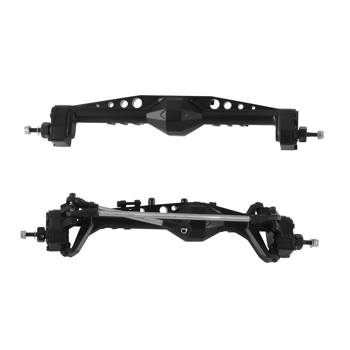 

New Metal Integrated Currie F9 Portal Axle for Axial Capra UTB10 1.9 UTB 1/10 RC Crawler Car Upgrades Parts,Black