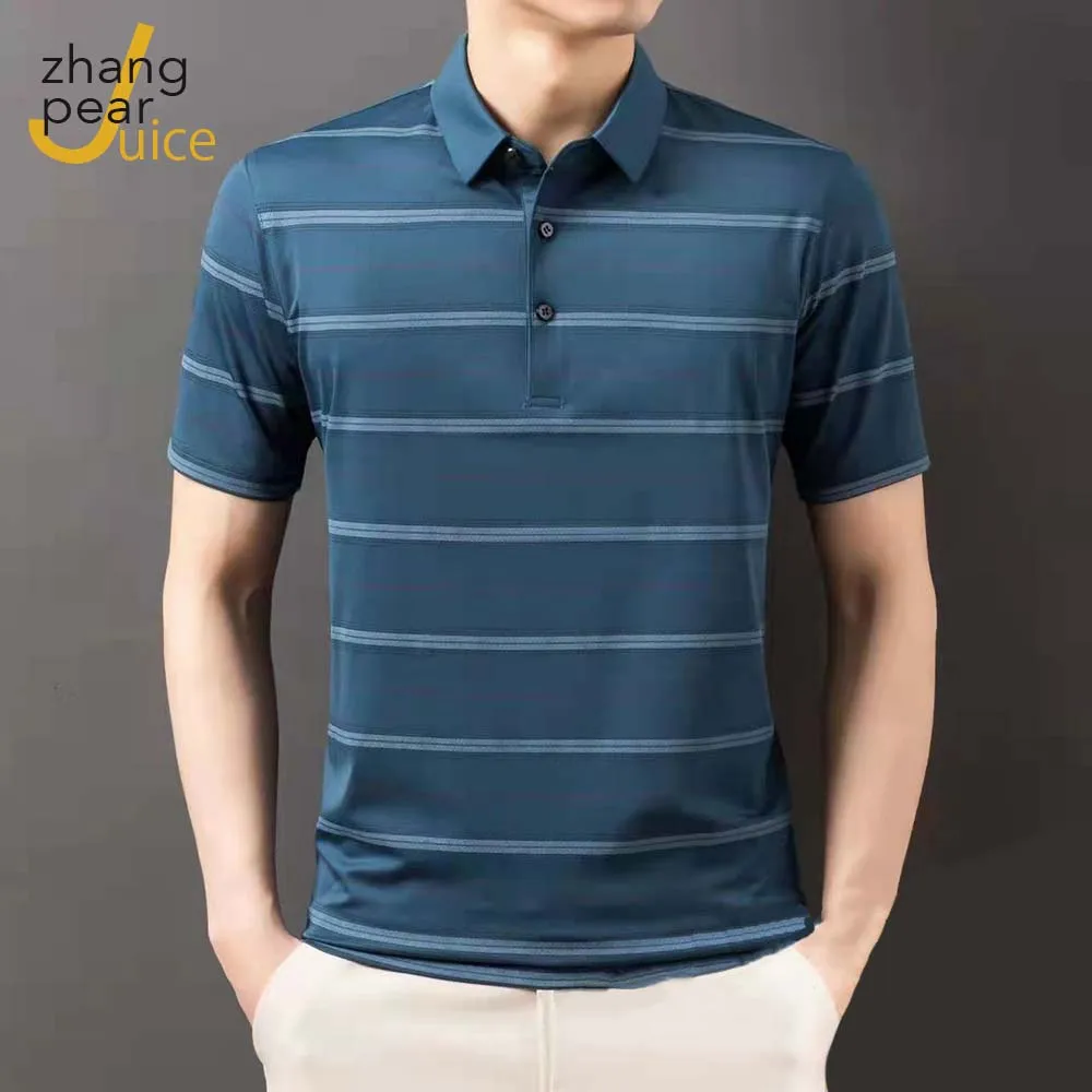 

New Men Short Sleeve Polo Shirt High Quality Mens Casual Homme Polo Shirt Men Tops Men Fashion Tee Top Business