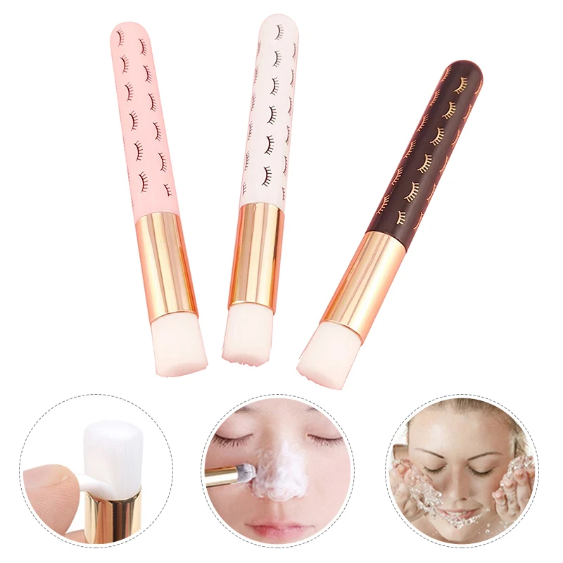 

5 Pcs/Set Professional Soft Eyelash Extensions Cleaning Brush Eyebrow Nose Comedones Cleansing Brush Lash Shampoo Tools