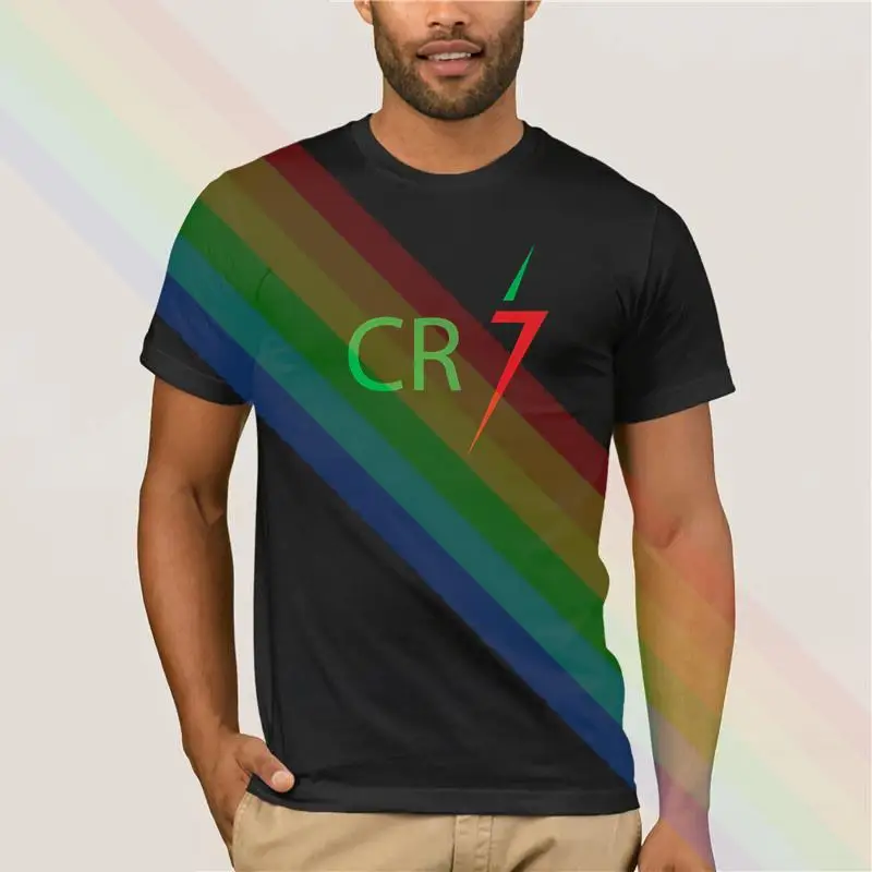 

CR7 Hot Sale Printed T Shirt For Men Limitied Edition Unisex Brand T-shirt Cotton Amazing Short Sleeve Tops