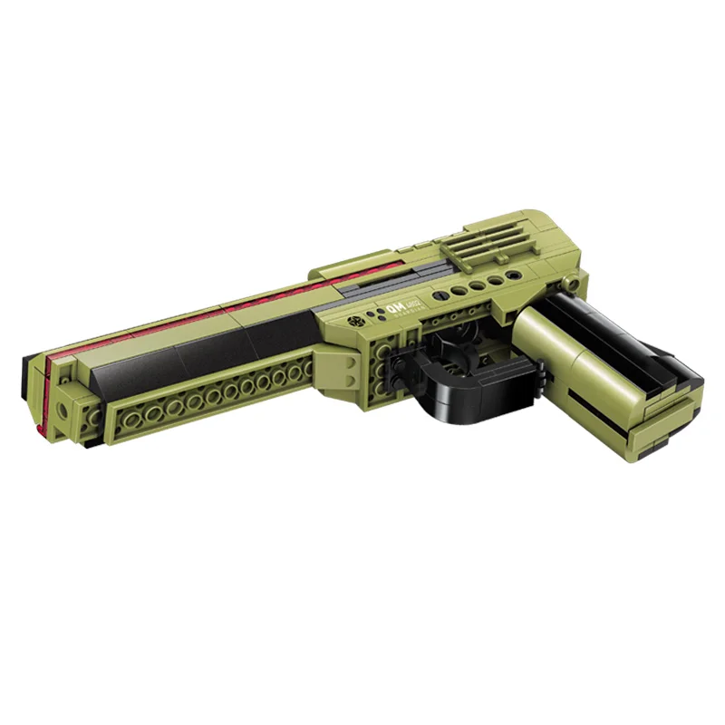 Технический пистолет снайперский строительный блок три режима сборка оружие