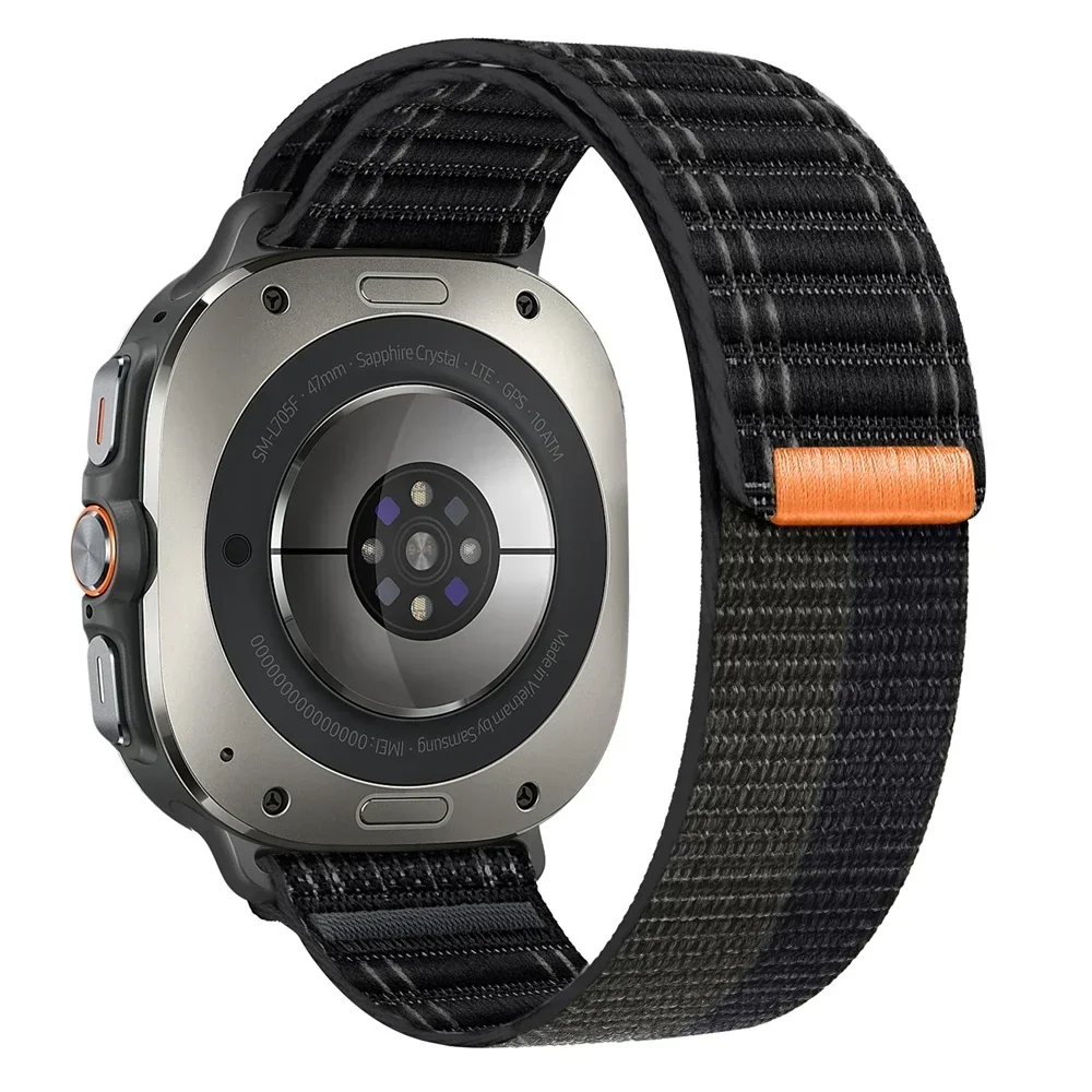 Ремешок нейлоновый для Samsung Galaxy Watch Ultra 47 мм спортивный Воздухопроницаемый