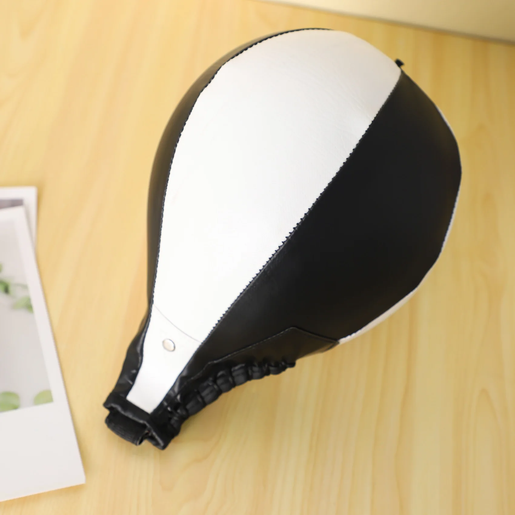 Боксерский скоростной мяч грушевидной формы Полиуретановая скоростная сумка