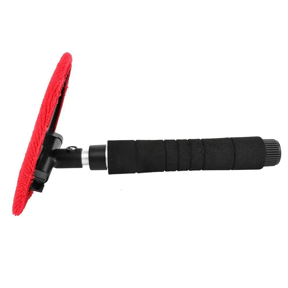 

Тряпка-щетка для лобового стекла автомобиля, телескопическая щетка с длинной ручкой, стеклоочиститель, искусственное полотенце, щетка для ...