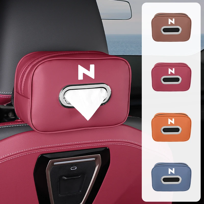 Коробка для салфеток на спинку сиденья автомобиля квадратная сумка хранения Honda