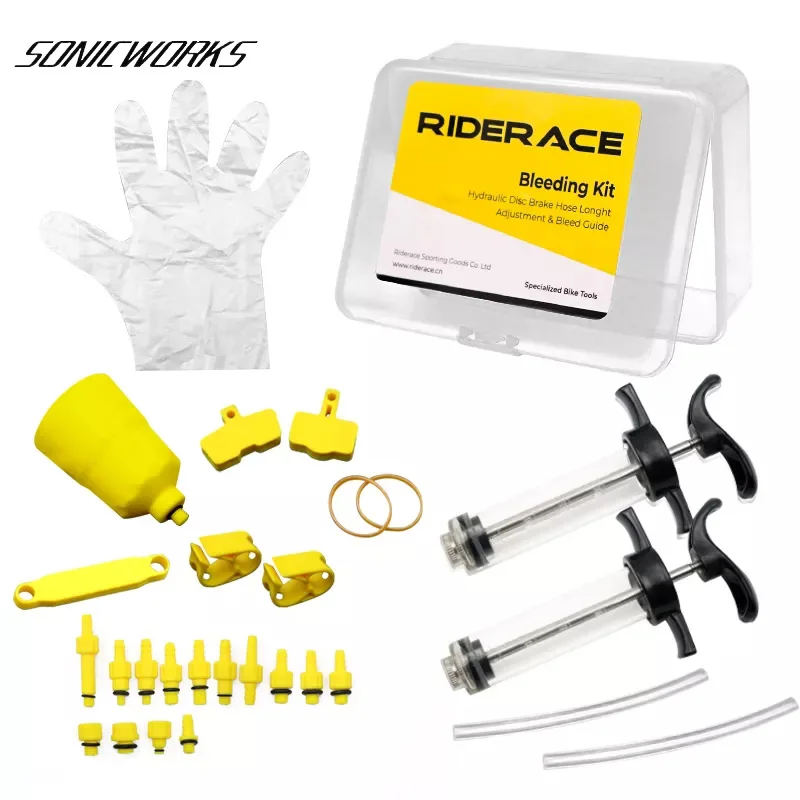 

Universal Bicycle Hydraulic Brake Bleed Kit Oil Mountain Bike Brake Repair Tools For Shimano Magura Tektro Sram Mula Hayes DOT