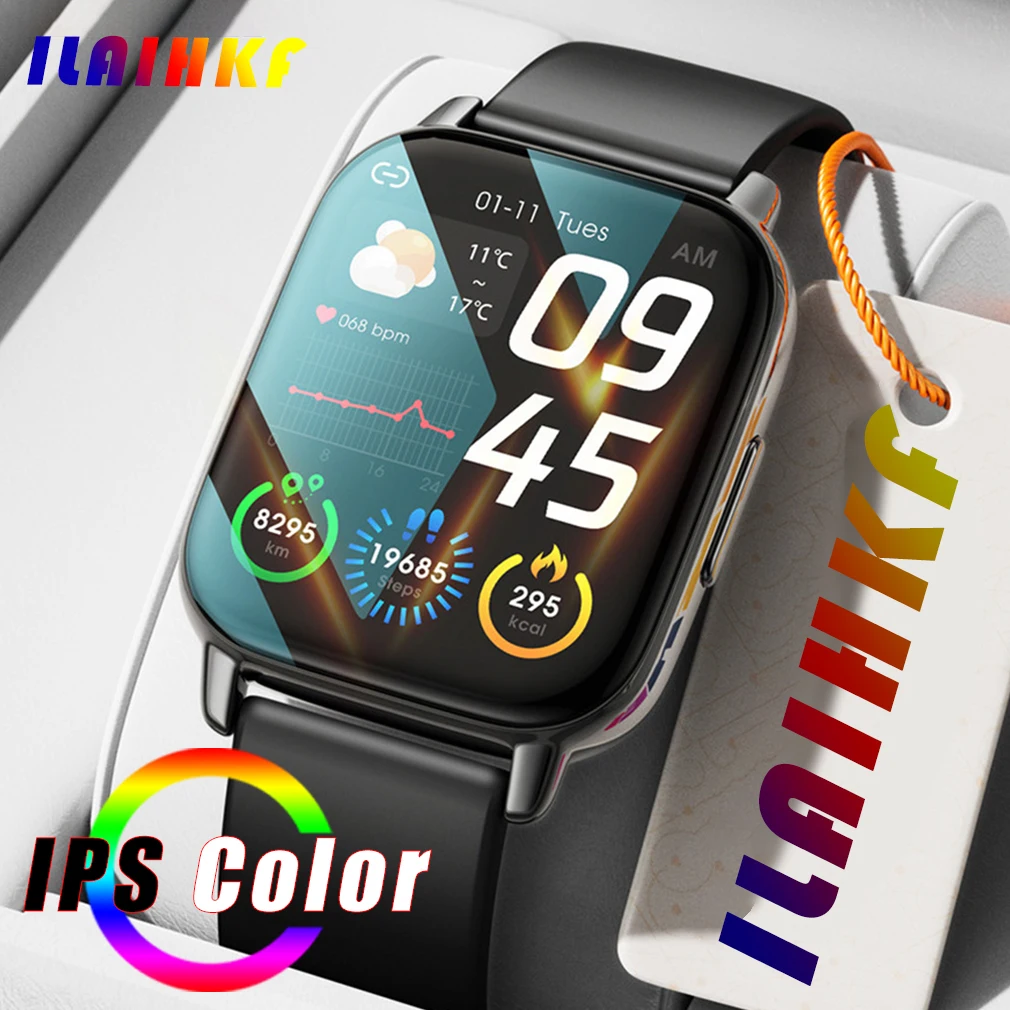 

Huawei Bluetooth Call Smartwatch Heart Rate Monitor Kids Full Touch Custom Dial Connected Smart Watch Man Women For Android iOS