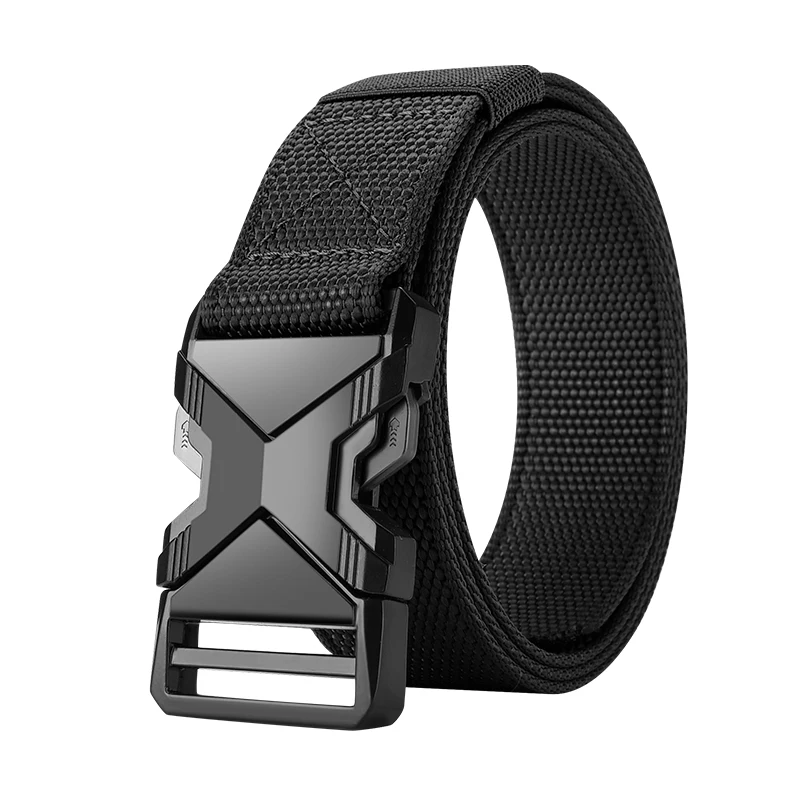Мужской Тактический Ремень DINISITON — Прочный Холщовый Тканый Универсальный