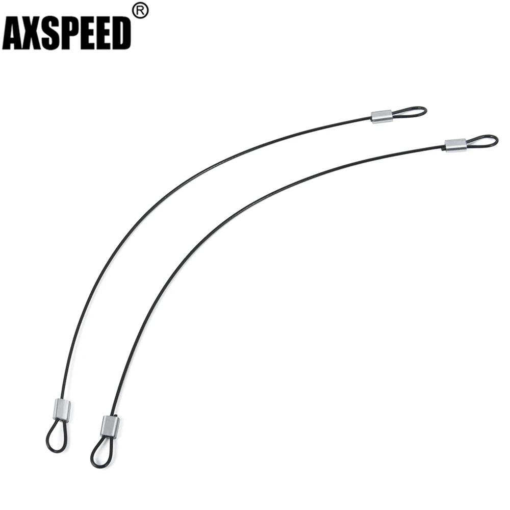 

AXSPEED 2 шт. Корпус кузова радиоуправляемого автомобиля веревка против потери для 1/10 Axial SCX10 90046 Traxxas TRX4 D90 Tamiya радиоуправляемая модель автомобил...