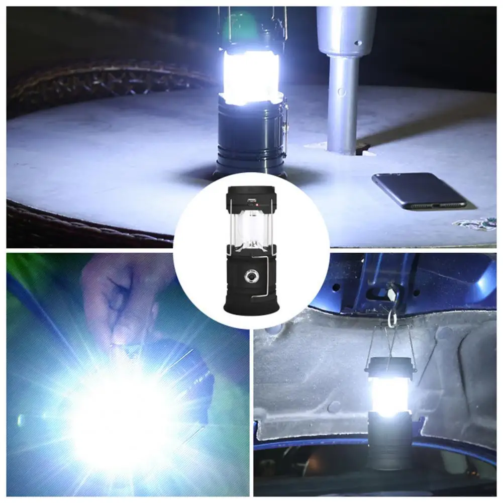 

Power Bank Camping Light Dual Power Camping Light Versatile Led Camping Lantern Long-lasting Battery-powered Lamp for Outdoor