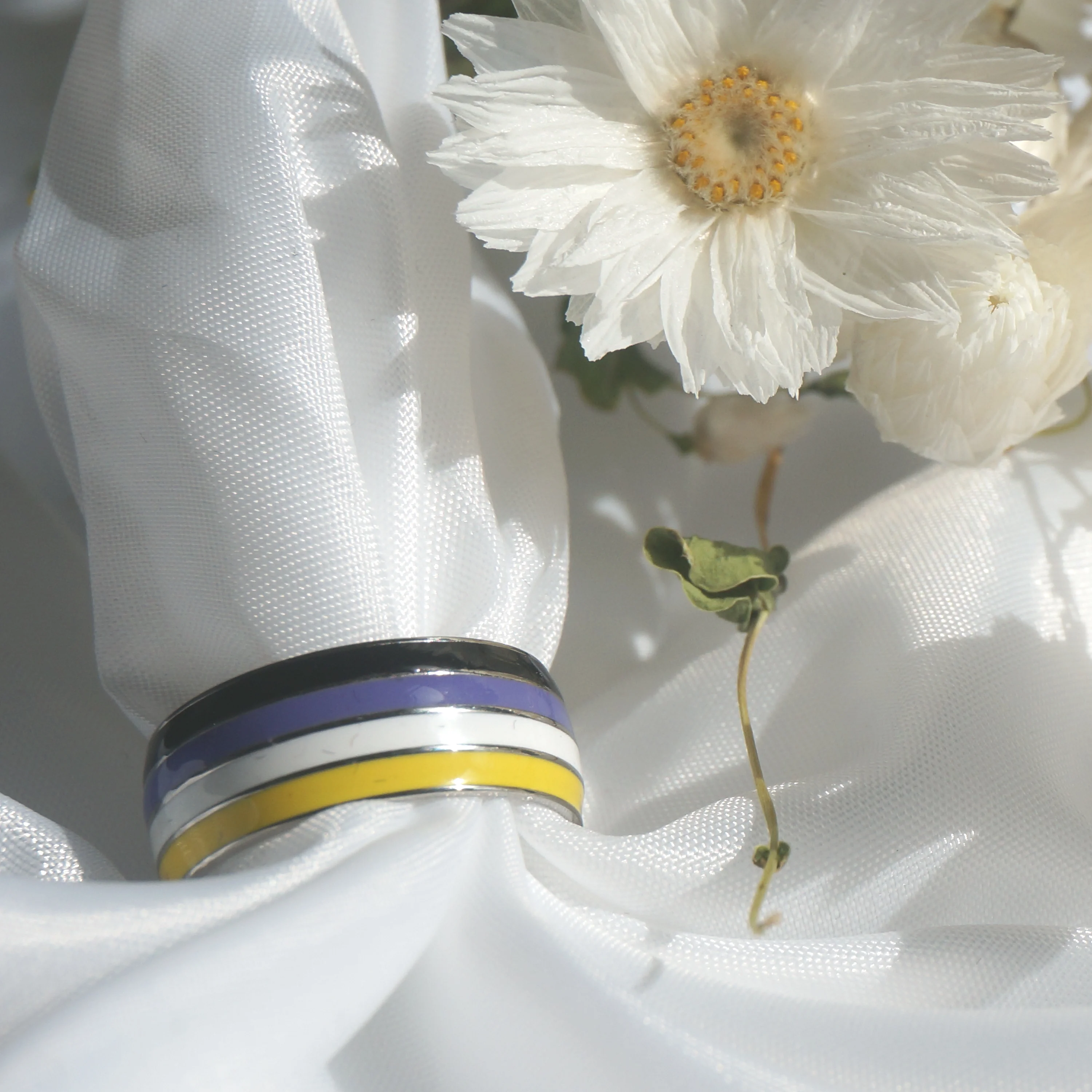 ЛГБТ гей радужные несдвоичные асексуальные бисексуальные кольца для свадьбы