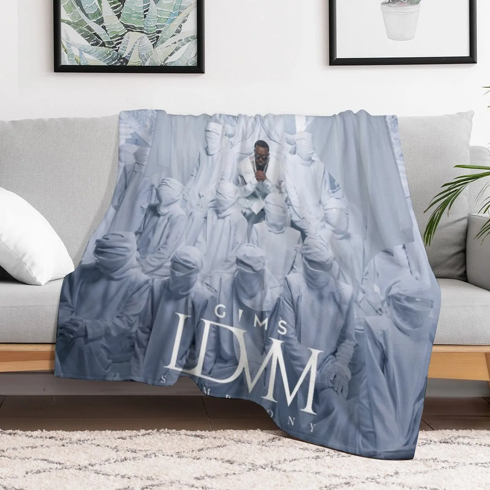 Одеяло GIMS LDVM SYMPHONY милые клетчатые меховые одеяла