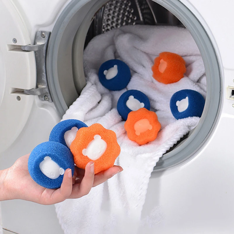 

Волшебная губка для стирки, чистящий шарик, инструмент для чистки одежды, волокнистый коллектор, противомоточный Губчатый Фильтр, чистящий инструмент