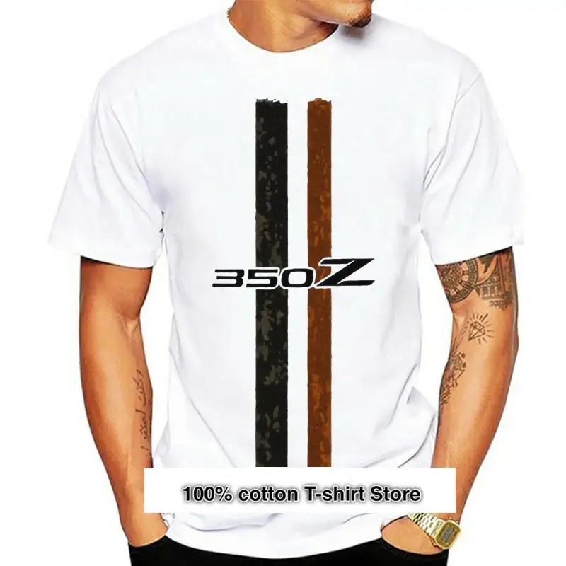 

Хлопковая рубашка для мужчин, с высоким качеством, с принтом 350 z-camiseta