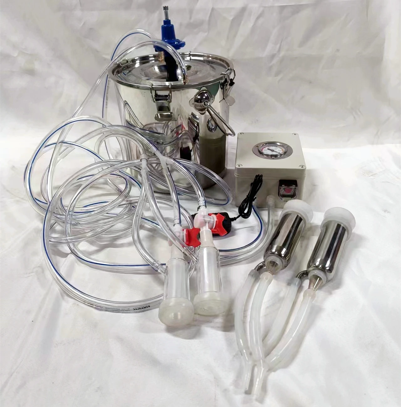 Электрическая портативная молочная Молочная машина для коров коз овец 12 л