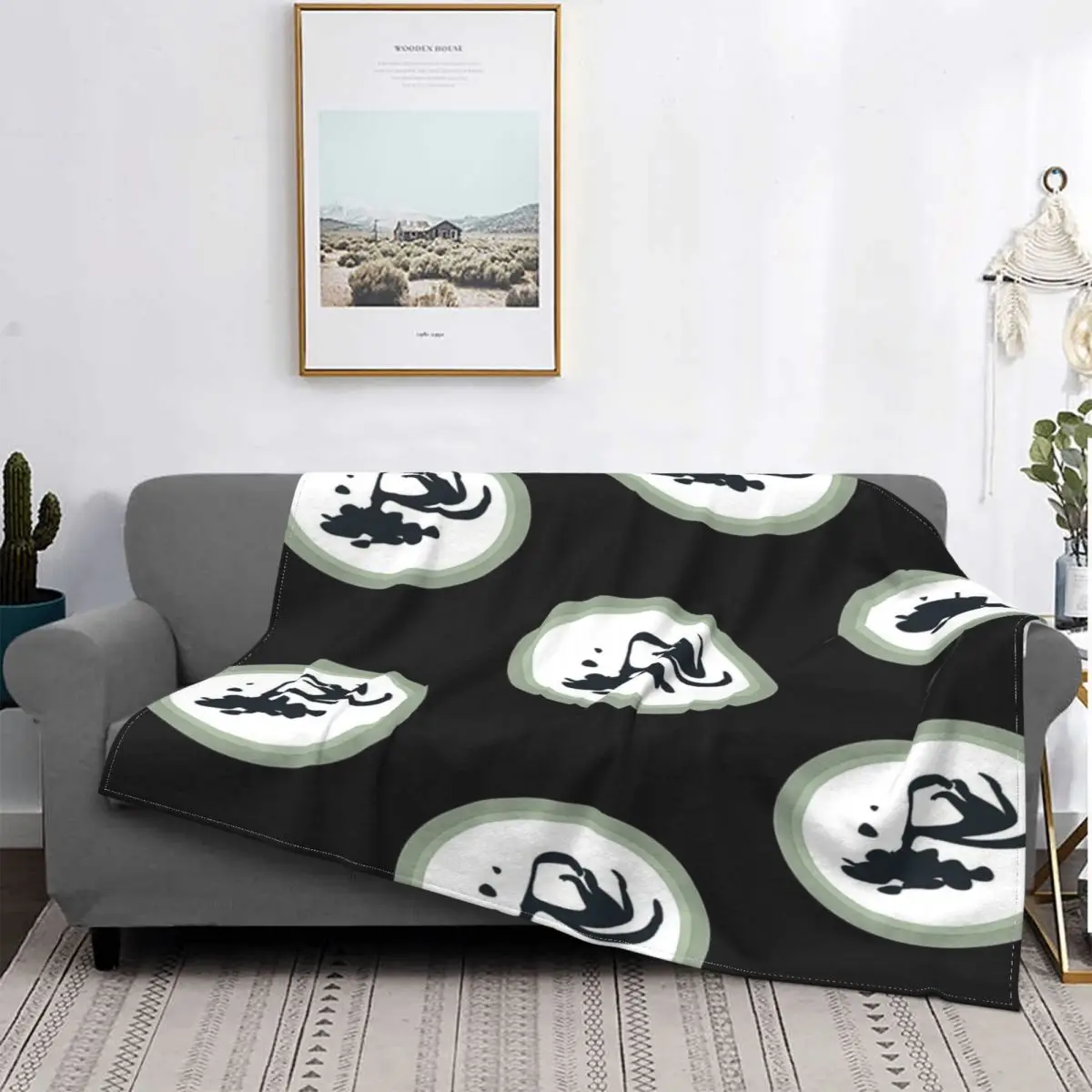 

Fantasma de la desaprobación, manta clásica, a cuadros para cama colcha, sudadera con capucha, 1 manta