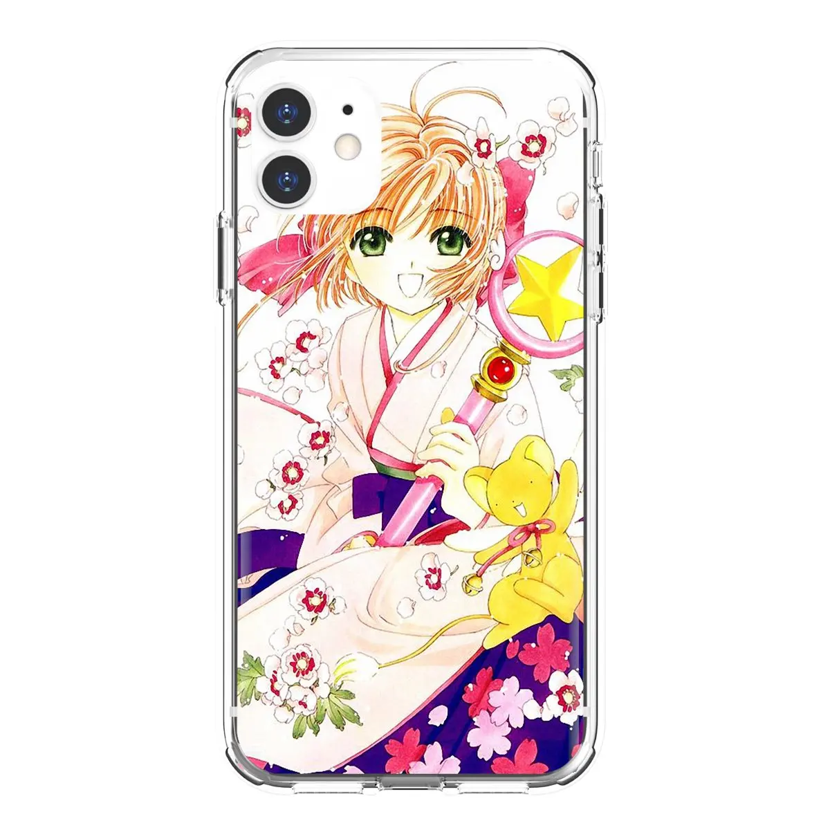 Японская мультяшная картонная крышка Сакура для Samsung Galaxy Note 10 20 A3 A5 A6 A7 A8 A9 J7 J6 J4 Plus