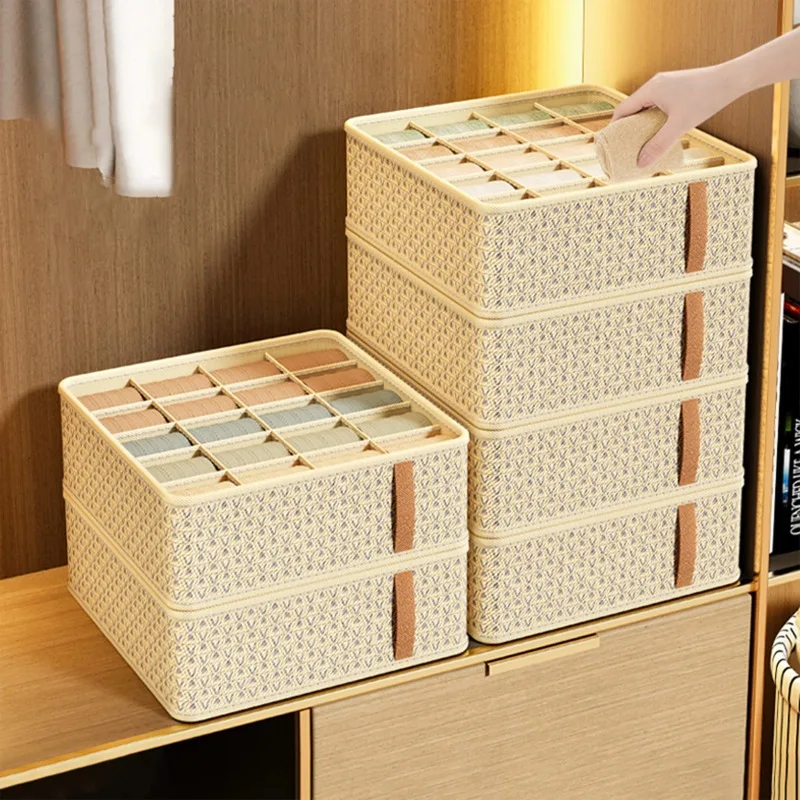 

Wardrobe Drawers Separator Boxes Closets Clothes Organizer Underwear Panties Socks Storage Box Bedroom Cabinet Clothes Organizer